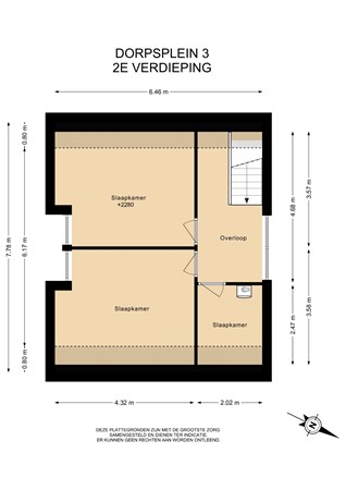 Floorplan - Dorpsplein 3, 4153 AG Beesd